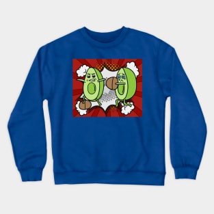 Funny Avocado Fruit Crewneck Sweatshirt